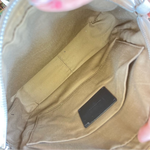 ALLSAINT All Saint Camera Zoe Frankie White Leather Crossbody Shoulder Bag - Picture 11 of 12